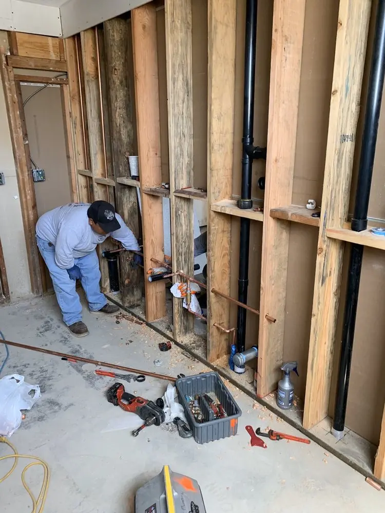 Commercial rough-in plumbing for Gas Line Repair in Kennells Mill